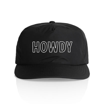 Howdy Outline Nylon Snapback