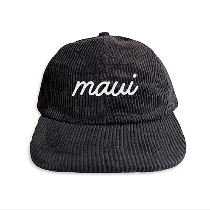 Maui Cursive Corduroy Cap