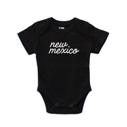 New Mexico Cursive Onesie