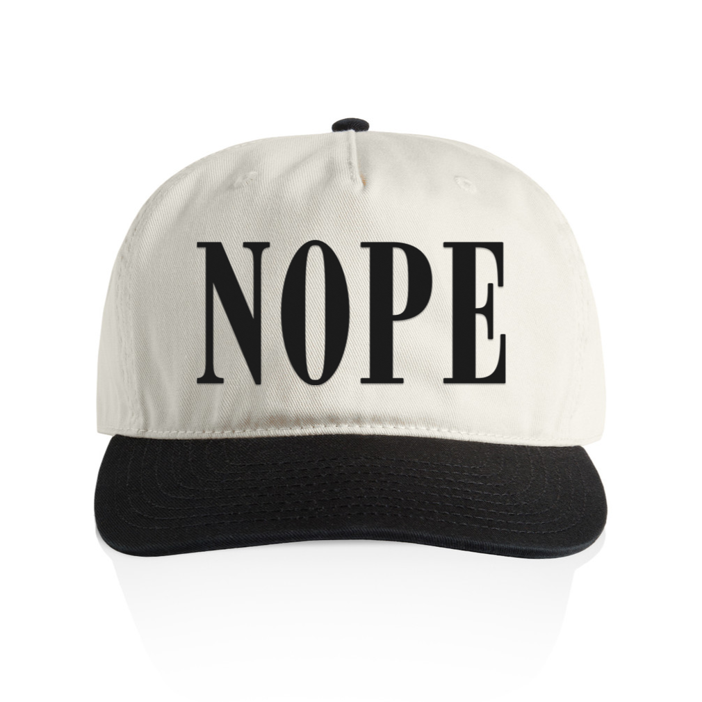 Nope Western 2 Tone Cap