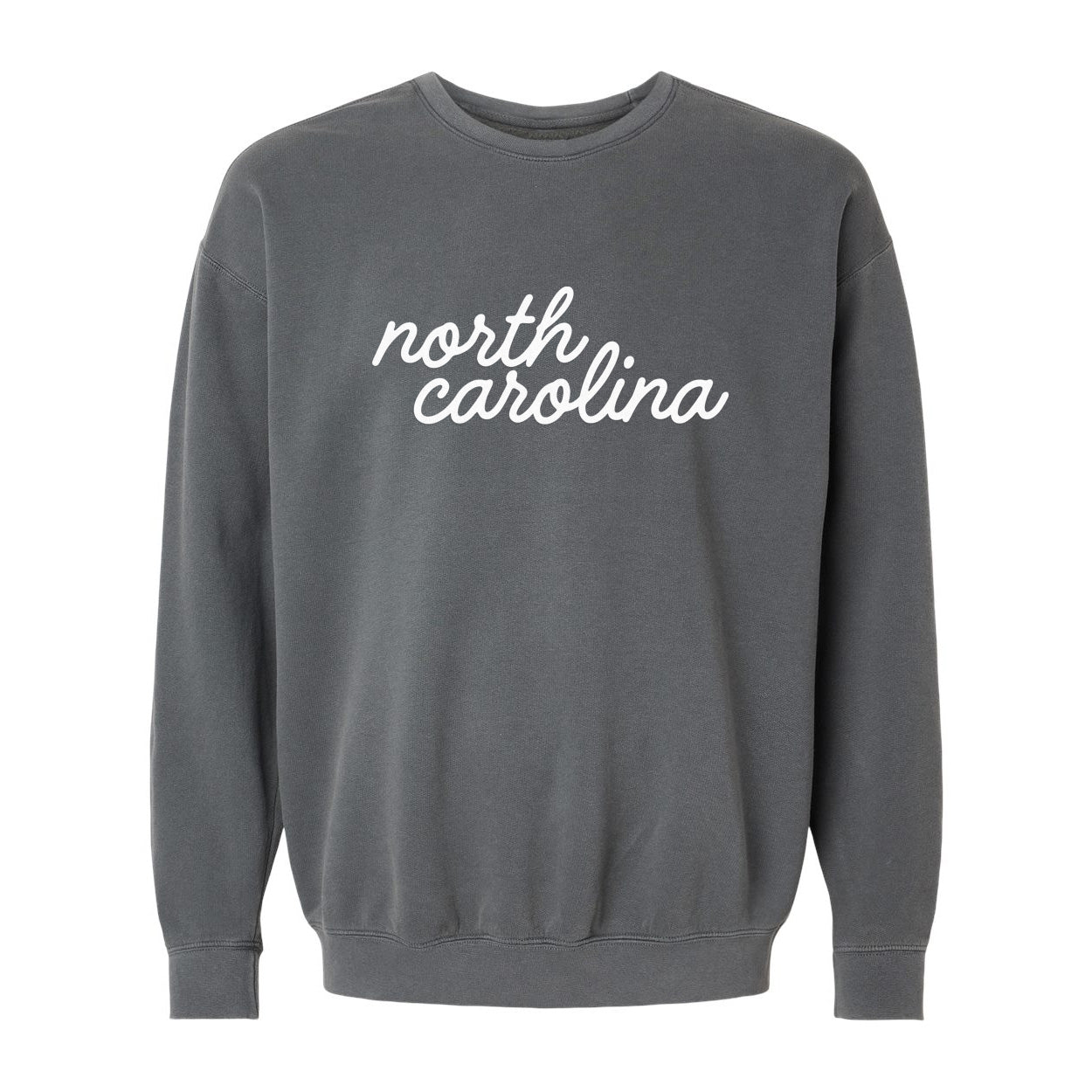 North Carolina Cursive Washed Sweatshirt