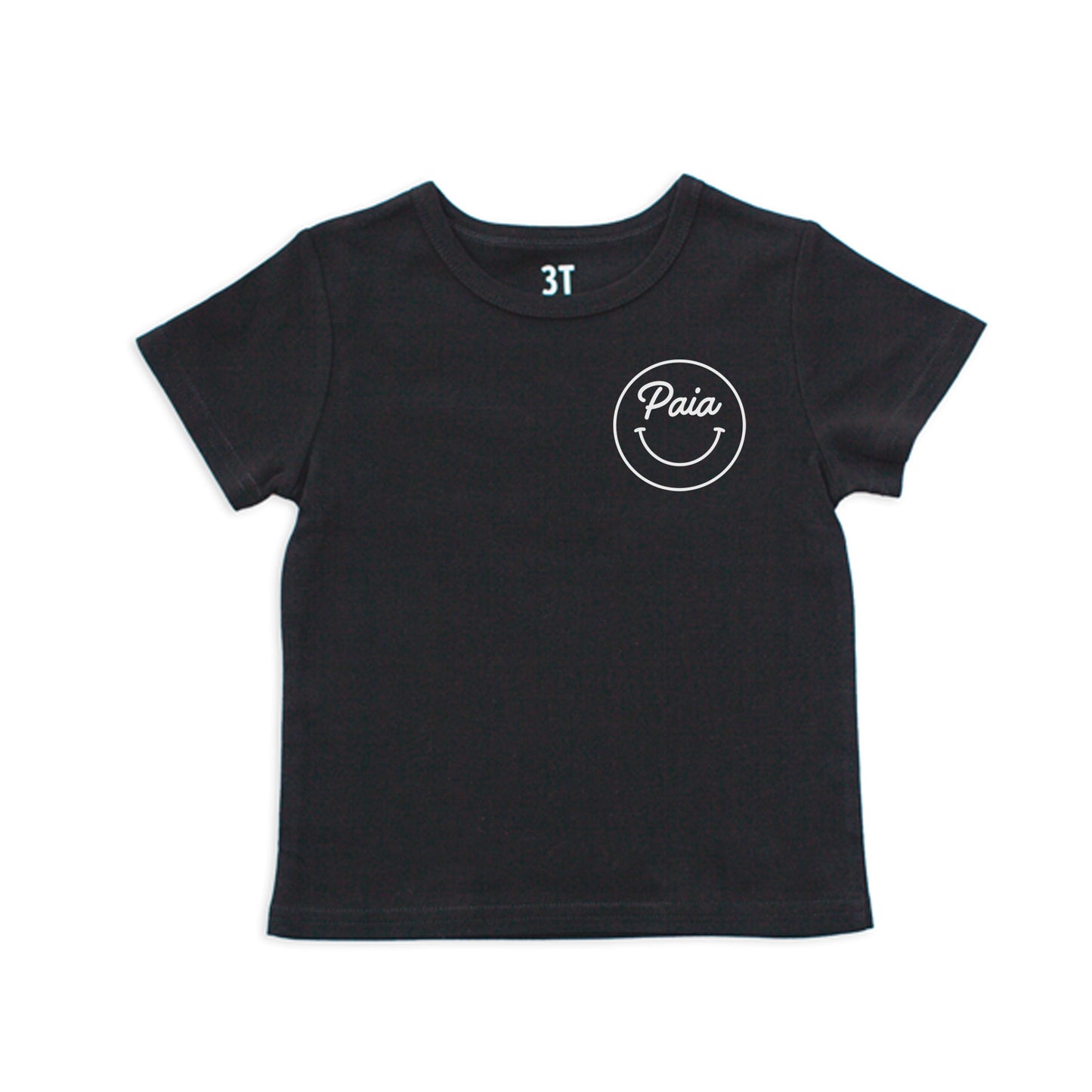 Paia Smiley Face Outline Kids Tee