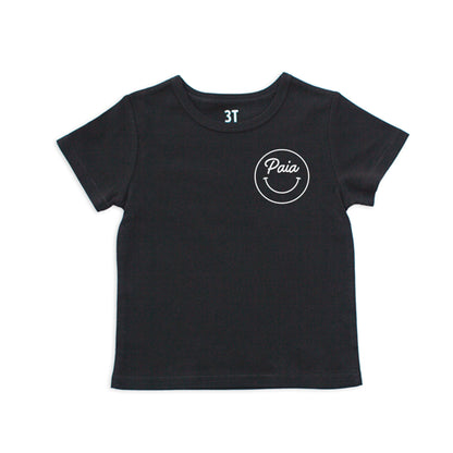 Paia Smiley Face Outline Kids Tee