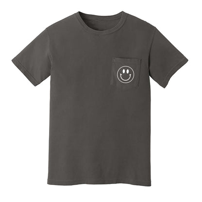 Smile Outline Pocket Tee