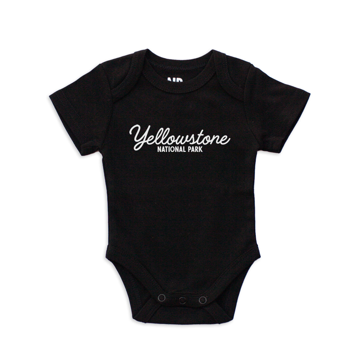 Yellowstone National Park Cursive Onesie