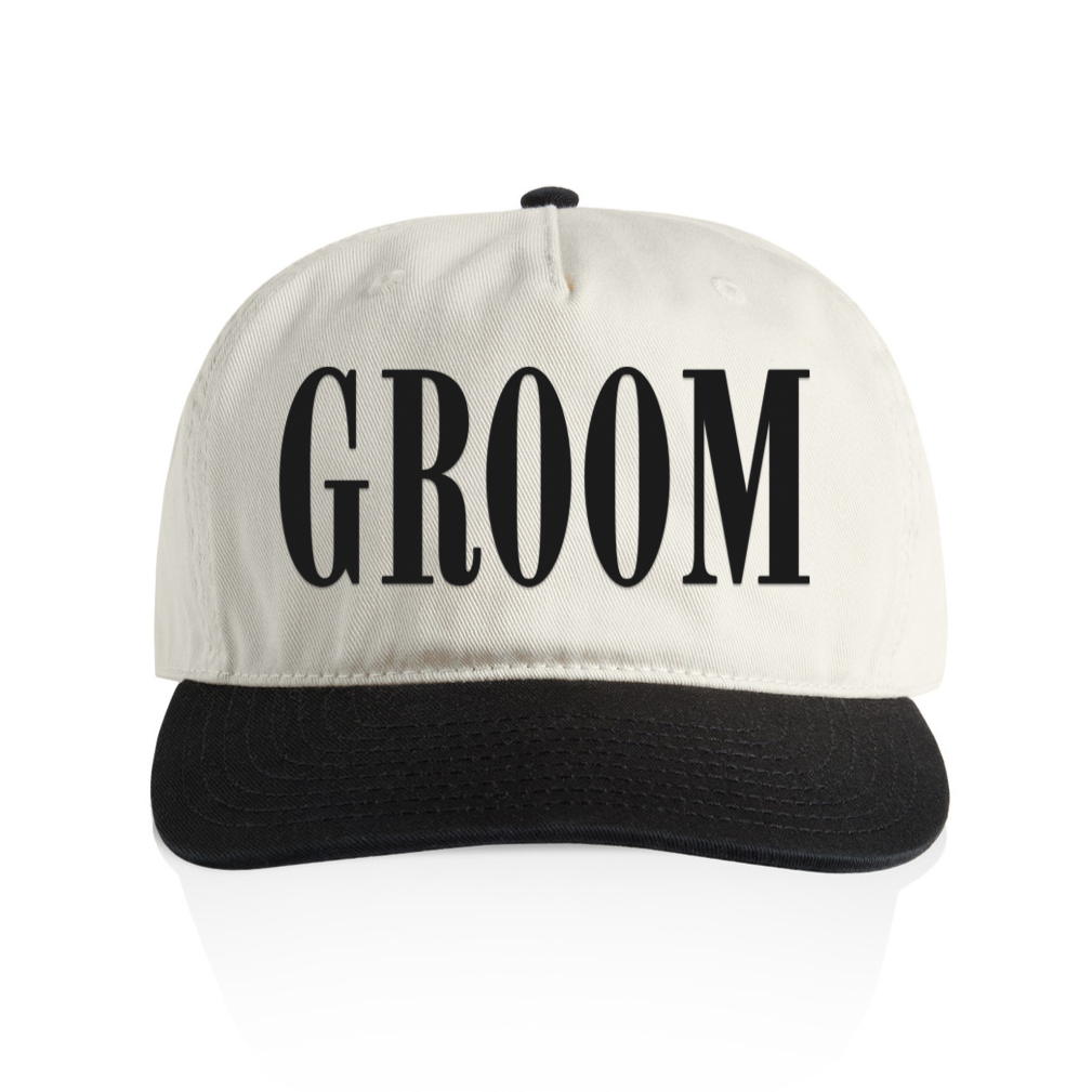 Groom Western 2 Tone Cap