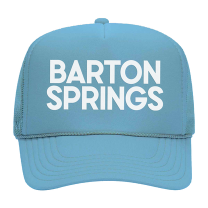 Barton Springs Foam Snapback