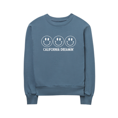 Custom Smile Lightweight Terry Sweatshirt