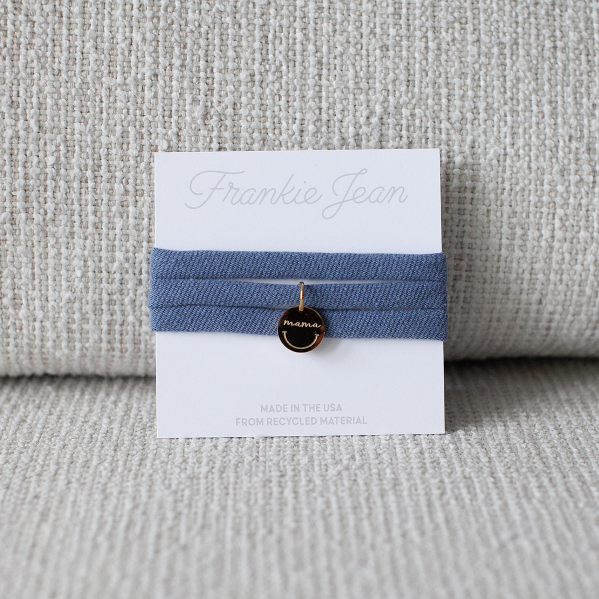 Mama Cursive Smile Recycled Choker