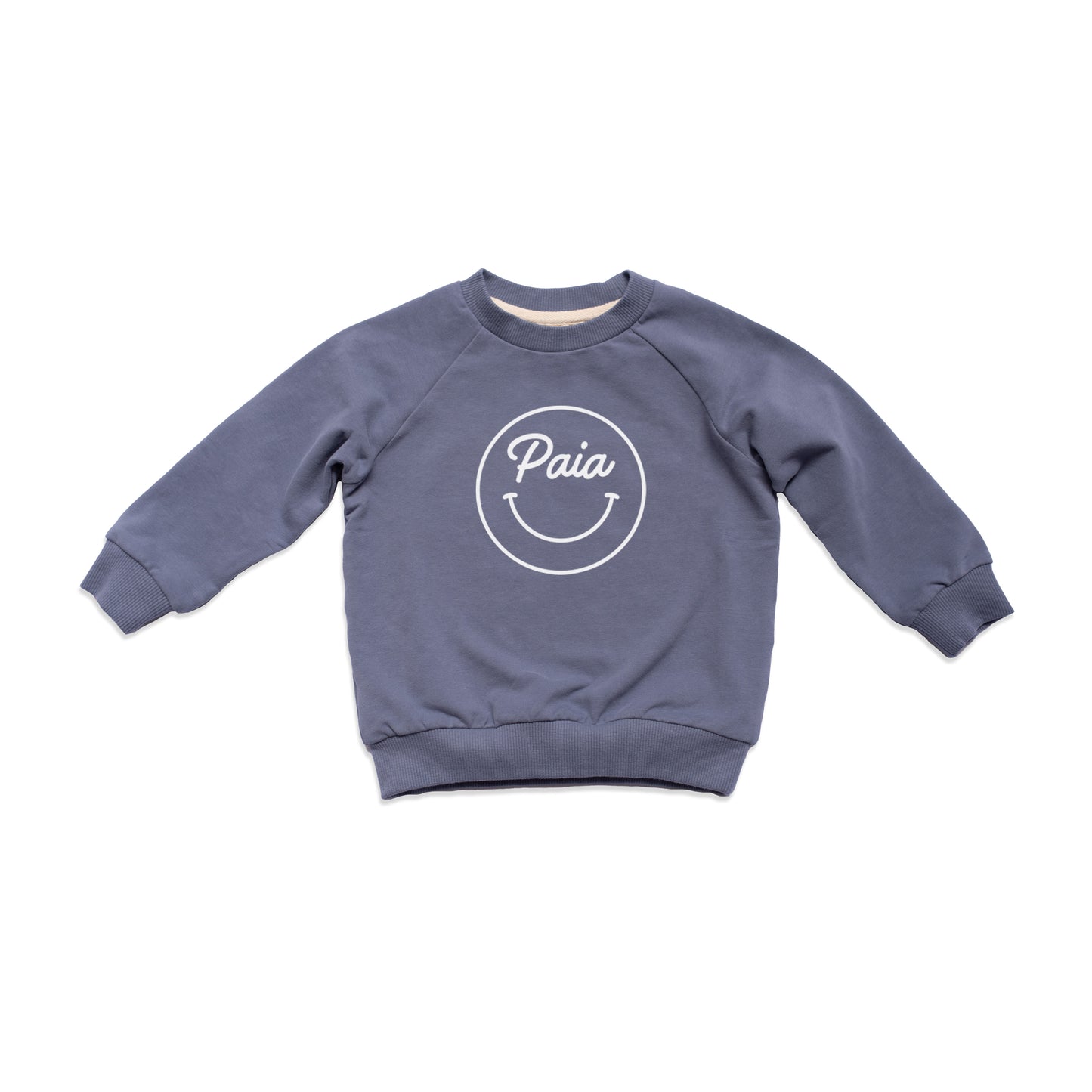 Paia Smiley Face Outline Kids Sweatshirt