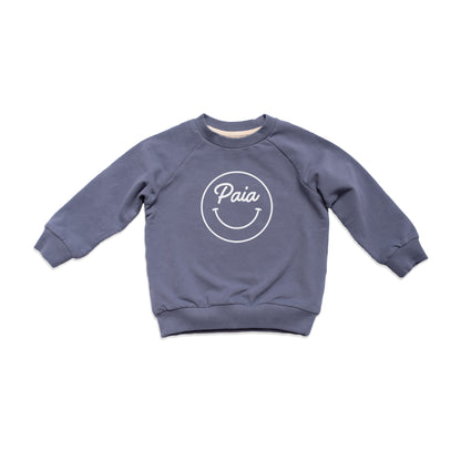 Paia Smiley Face Outline Kids Sweatshirt