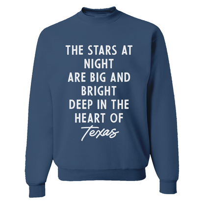 Stars at Night Classic Sweatshirt