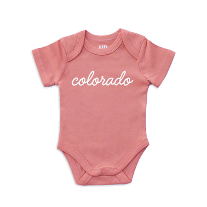 Colorado Cursive Onesie