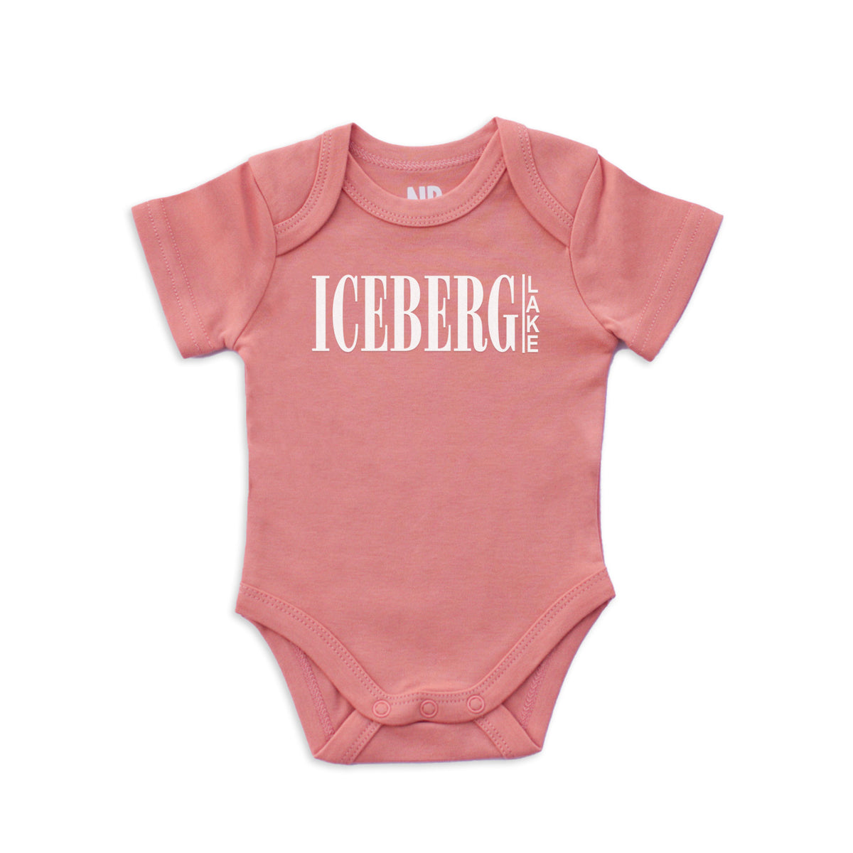 Iceberg Lake Western Onesie