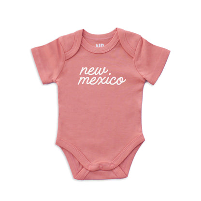 New Mexico Cursive Onesie