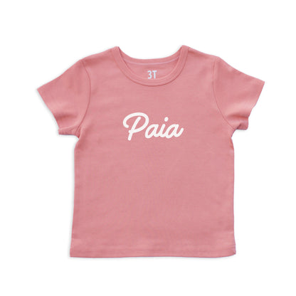 Paia Cursive Kids Tee