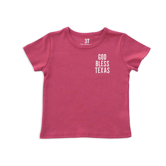 God Bless Texas Kids Tee