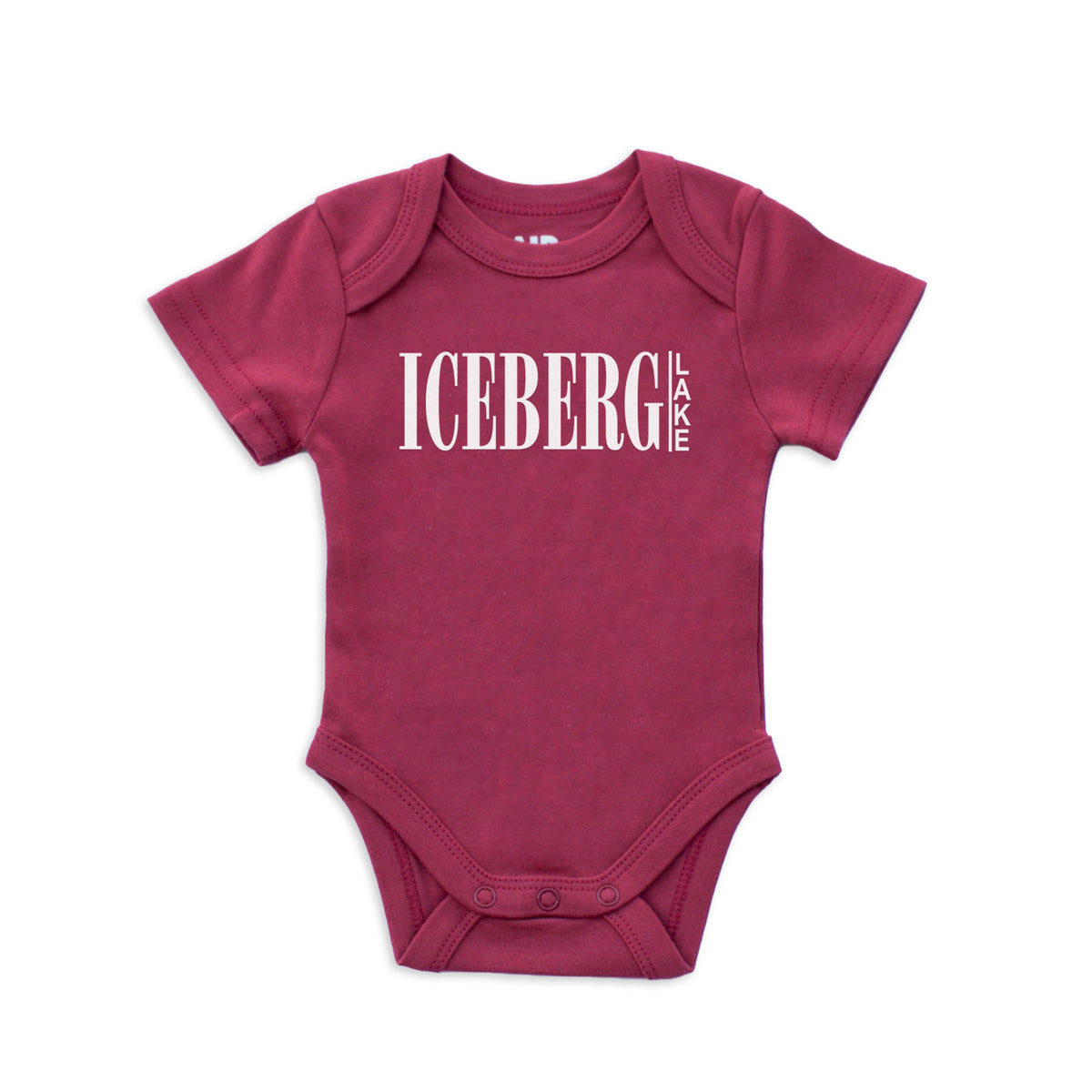 Iceberg Lake Western Onesie