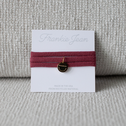 Mama Cursive Smile Recycled Choker
