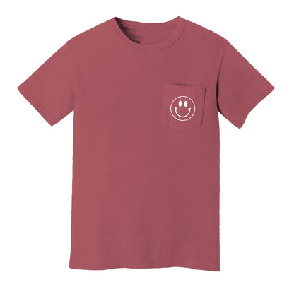 Smile Outline Pocket Tee