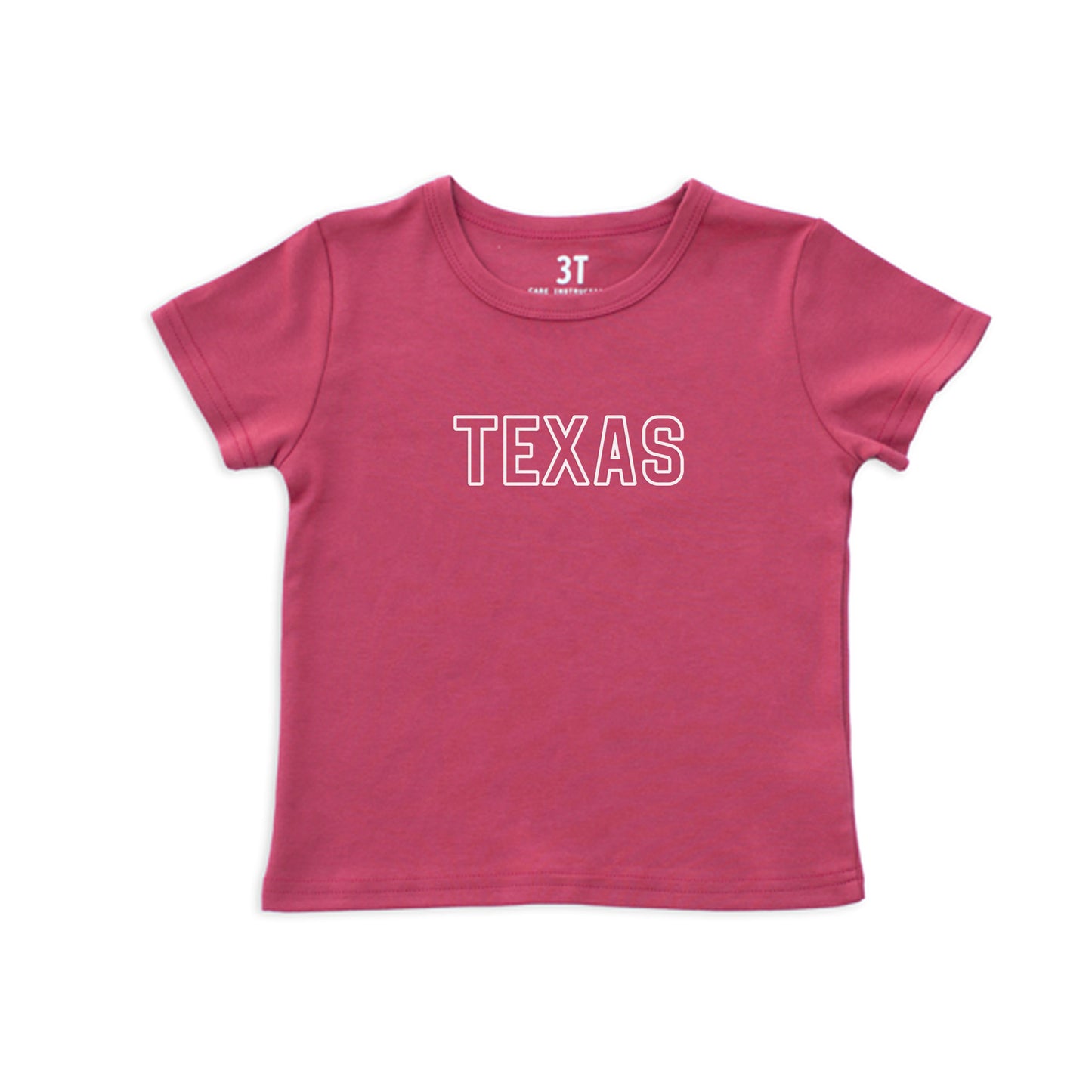 Texas Outline Kids Tee
