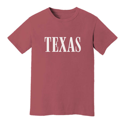 Texas Western Washed Tee - Large Design