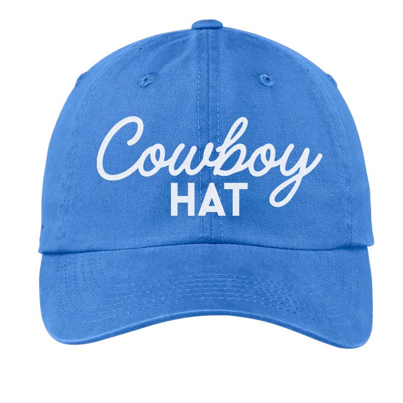 Cowboy Hat Adjustable Baseball Cap | Frankie Jean