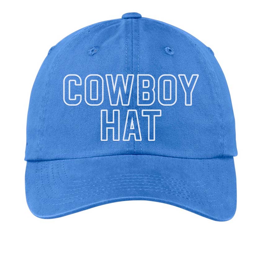 Cowboy Hat Adjustable Baseball Cap | Frankie Jean