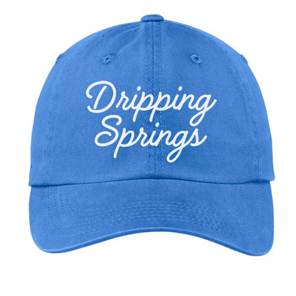 Dripping Springs Cursive Baseball Cap