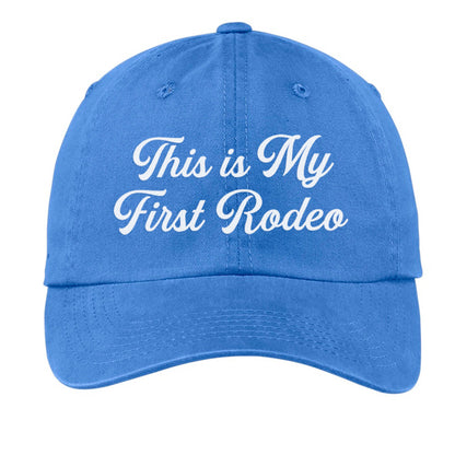 This is My First Rodeo Baseball Cap
