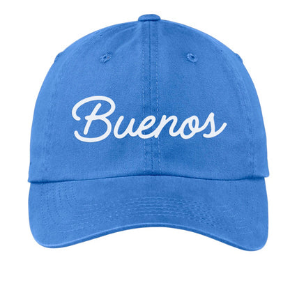 Buenos Cursive Baseball Cap