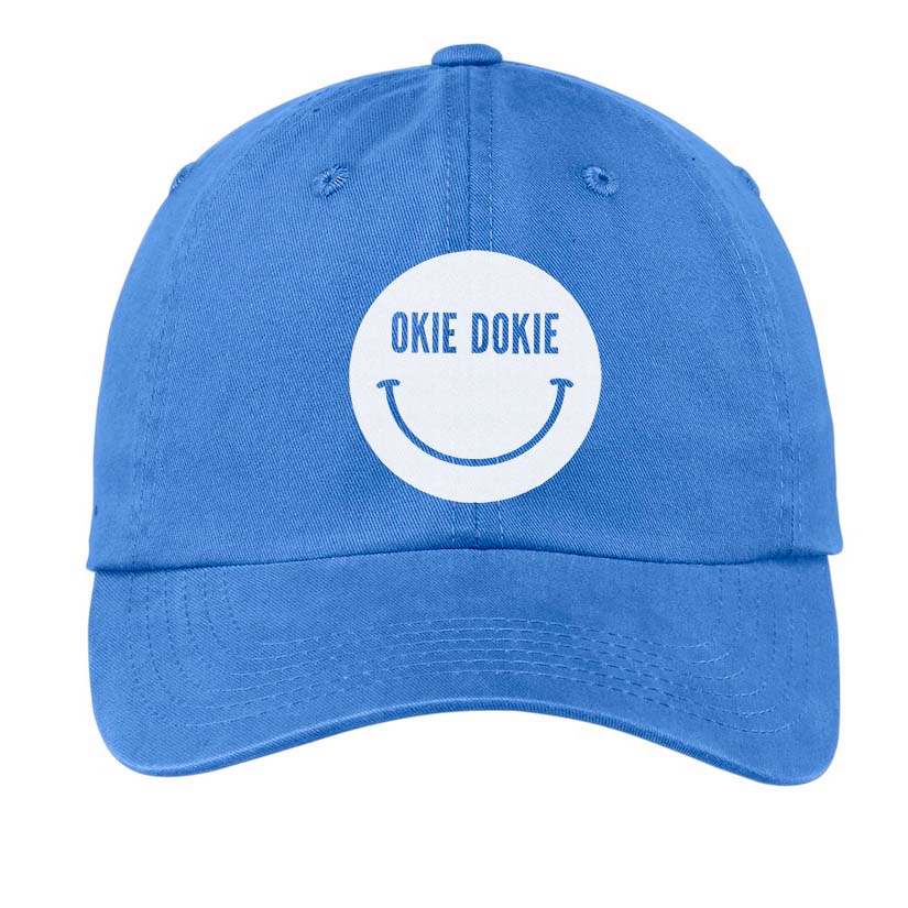 Okie Dokie Smile Baseball Cap