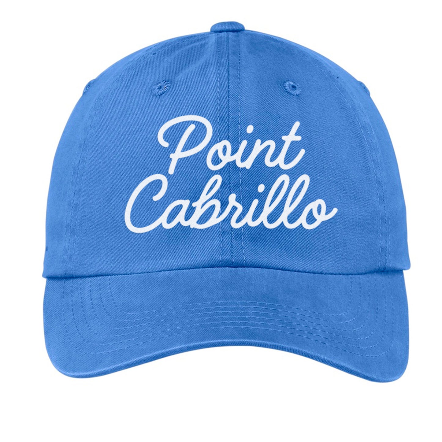 Point Cabrillo Cursive Baseball Cap