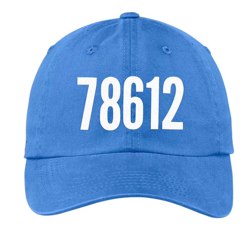Custom Zip Code Baseball Cap – Frankie Jean