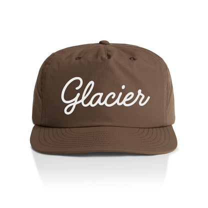 Glacier Cursive Nylon Snapback