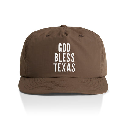 God Bless Texas Nylon Snapback