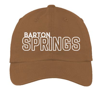 Barton Springs Outline Baseball Cap