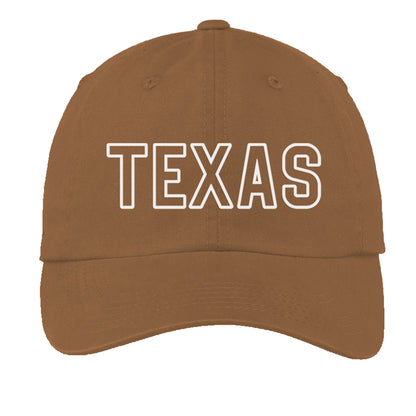 Texas Outline Baseball Cap