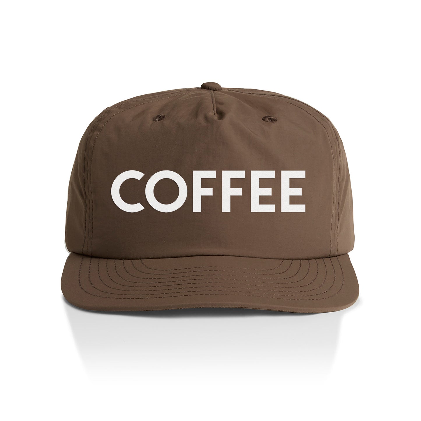 Coffee Nylon Snapback