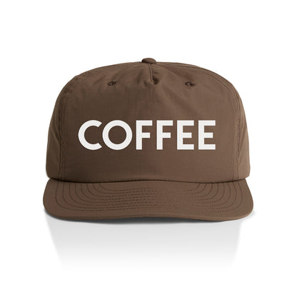 Coffee Nylon Snapback
