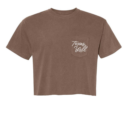 Texas Y'all Pocket Tee