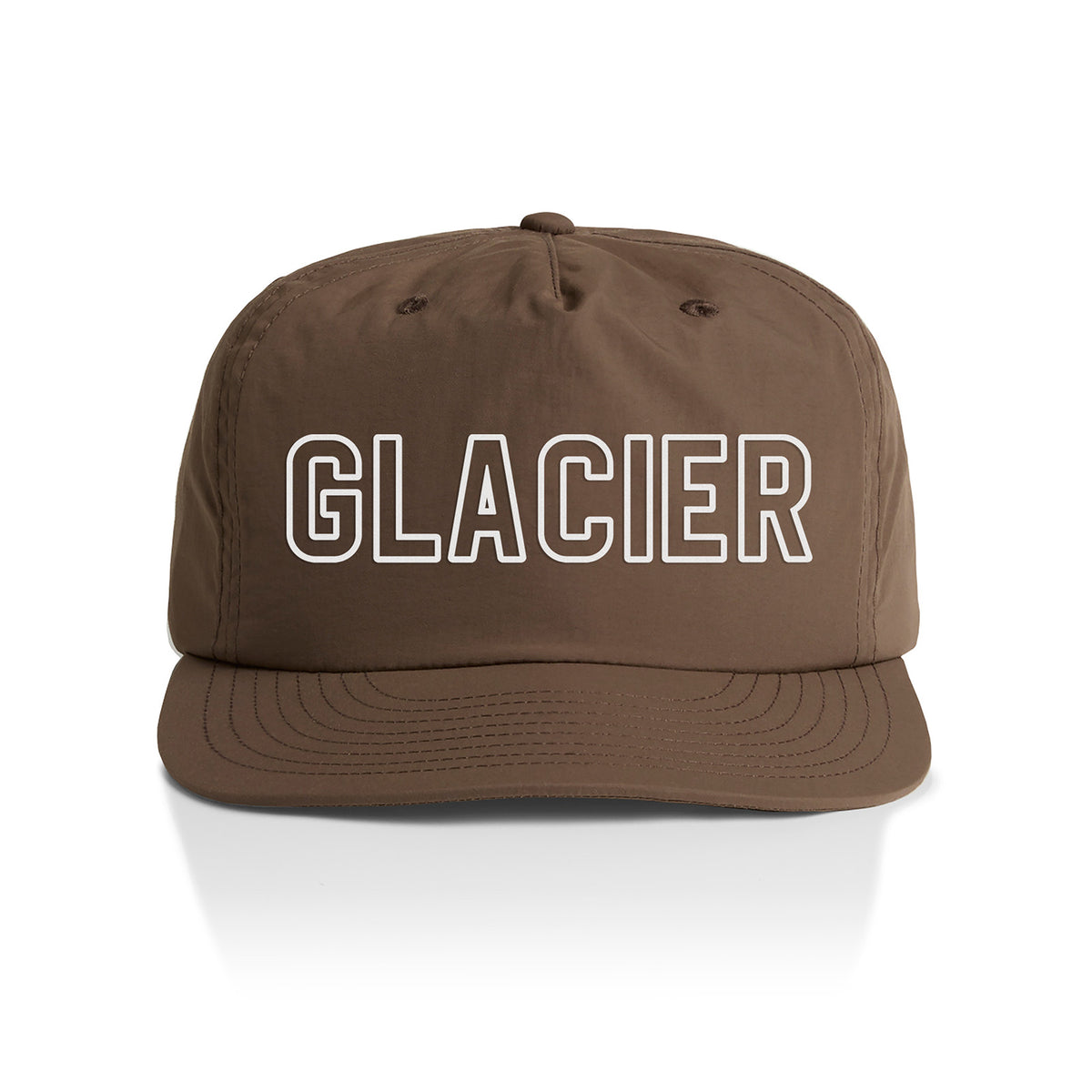 Glacier Outline Nylon Snapback