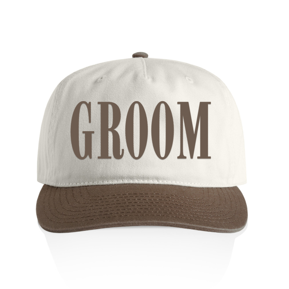 Groom Western 2 Tone Cap