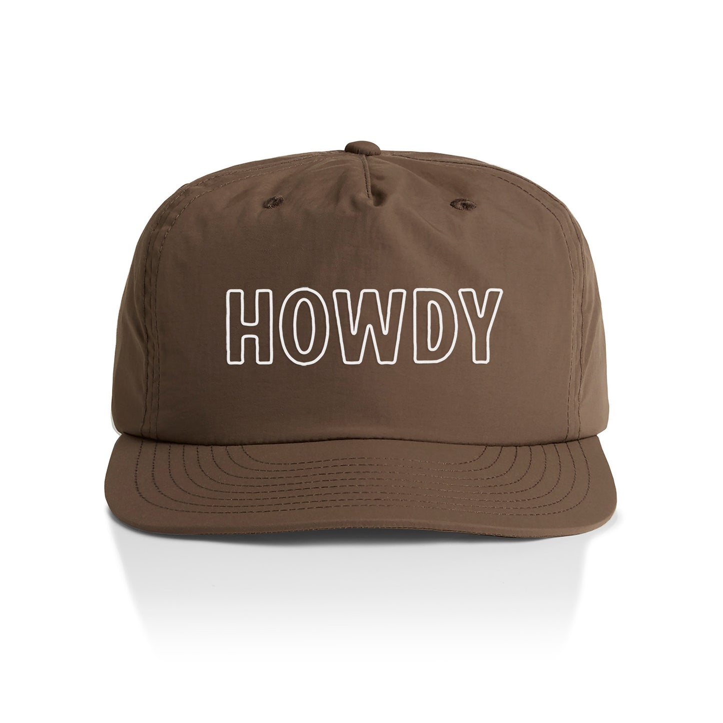 Howdy Outline Nylon Snapback