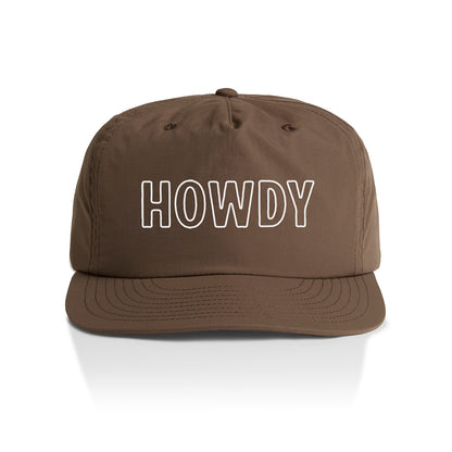 Howdy Outline Nylon Snapback