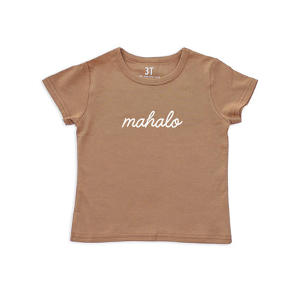 Mahalo Cursive Kids Tee