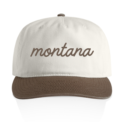 Montana Cursive 2 Tone Cap