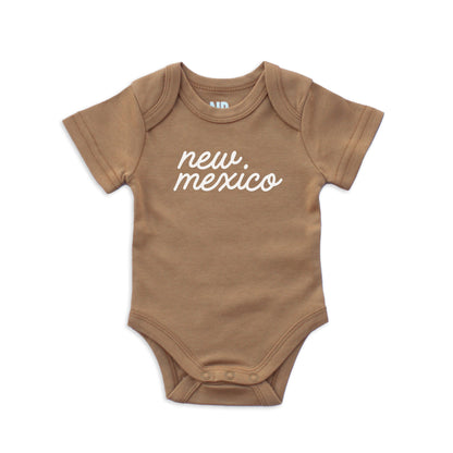 New Mexico Cursive Onesie