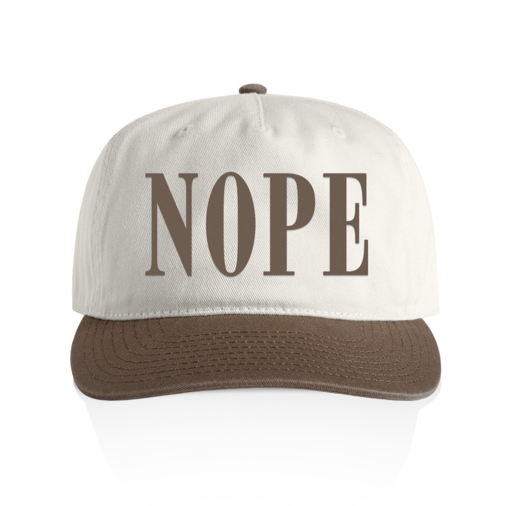 Nope Western 2 Tone Cap