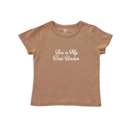 This is My First Rodeo Kids Tee